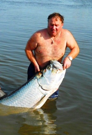 Angler John Shivas from Scotland